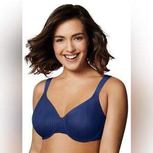 Brand New with Tag Navy Stripe Playtex Secrets Full-Coverage Underwire Bra 4747